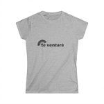 Camiseta mujer Softstyle - Gris deportivo - Camiseta «Te ventaré, ventall»
