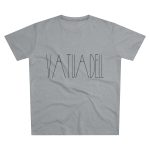 Camiseta hombre corte moderno - Gris Oxford claro - Camiseta «Vatuadell estirat» Camiseta hombre corte moderno - Gris Oxford claro - Camiseta «Vatuadell estirat»
