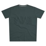 Camiseta hombre corte moderno - Gris marengo - Camiseta «Vatuadell estirat» Camiseta hombre corte moderno - Gris marengo - Camiseta «Vatuadell estirat»