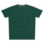 Camiseta hombre corte moderno - Verde botella - Camiseta «Vatuadell estirat» Camiseta hombre corte moderno - Verde botella - Camiseta «Vatuadell estirat»