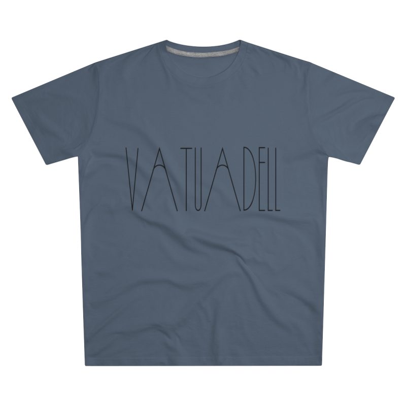 Camiseta hombre corte moderno - Azul marino - Camiseta «Vatuadell estirat»