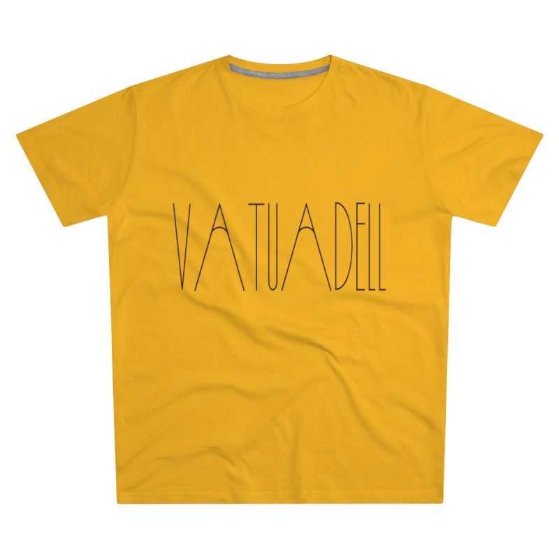 Camiseta hombre corte moderno - Amarillo girasol - Camiseta «Vatuadell estirat»