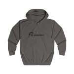 Sudadera con capucha y cremallera - Gris acero - Camiseta «Te ventaré, ventall» Sudadera con capucha y cremallera - Gris acero - Camiseta «Te ventaré, ventall»