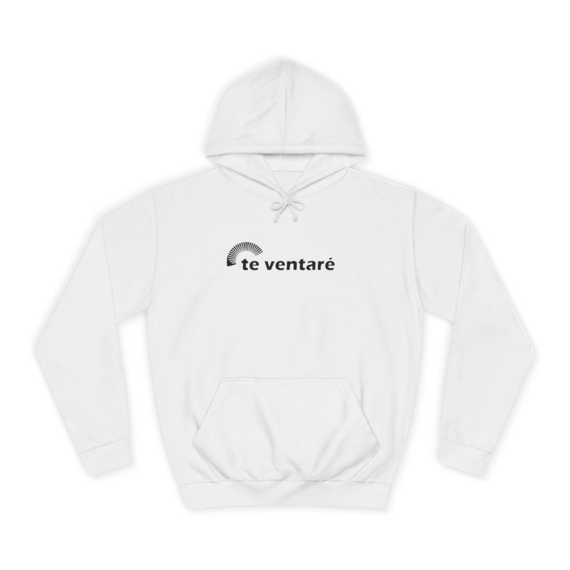Sudadera universitaria - Blanco artico - Camiseta «Te ventaré, ventall» Sudadera universitaria - Blanco artico - Camiseta «Te ventaré, ventall»