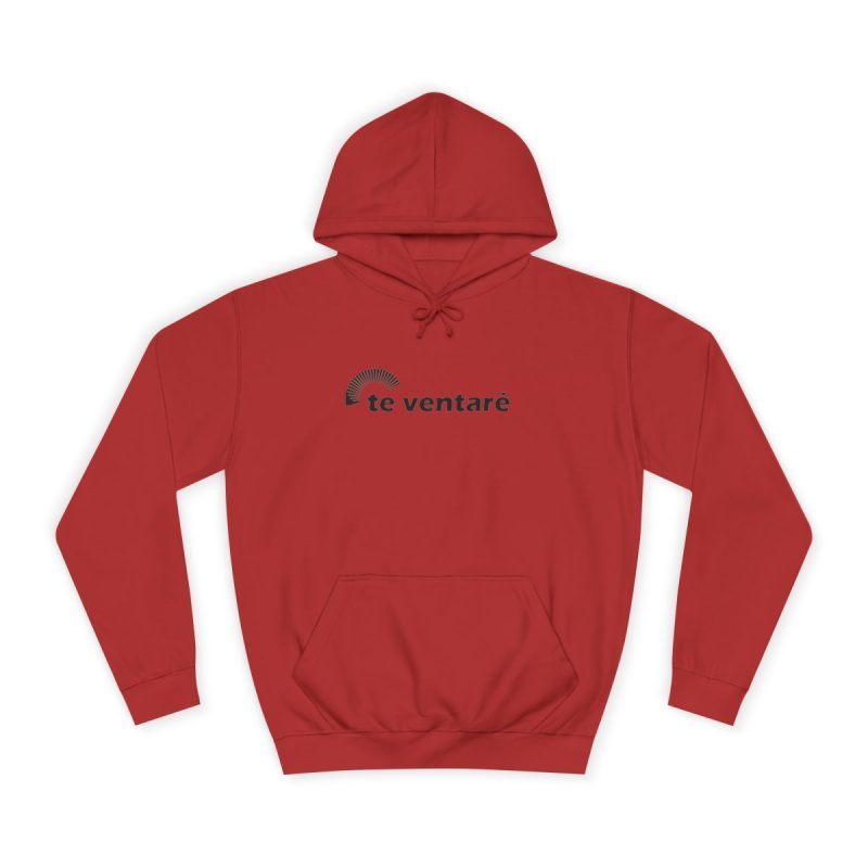 Sudadera universitaria - Rojo fuego - Camiseta «Te ventaré, ventall»