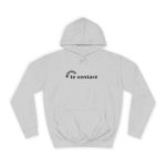 Sudadera universitaria - Gris jaspeado claro - Camiseta «Te ventaré, ventall» Sudadera universitaria - Gris jaspeado claro - Camiseta «Te ventaré, ventall»