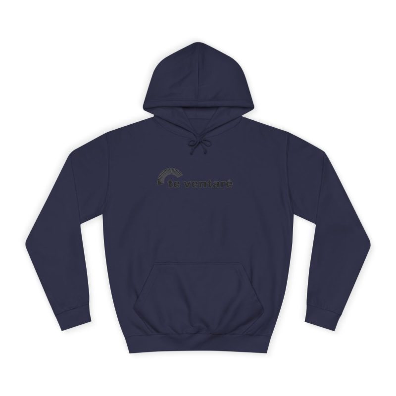 Sudadera universitaria - Azul marino Oxford - Camiseta «Te ventaré, ventall»