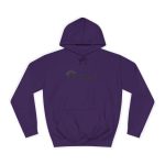 Sudadera universitaria - Morado - Camiseta «Te ventaré, ventall» Sudadera universitaria - Morado - Camiseta «Te ventaré, ventall»