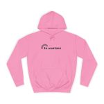 Sudadera universitaria - Rosa algodon de azucar - Camiseta «Te ventaré, ventall» Sudadera universitaria - Rosa algodon de azucar - Camiseta «Te ventaré, ventall»