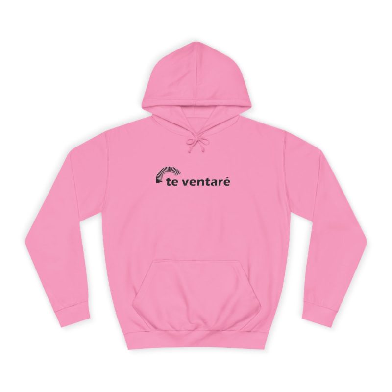 Sudadera universitaria - Rosa algodon de azucar - Camiseta «Te ventaré, ventall»