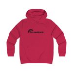 Sudadera universitaria mujer - Rojo fuego - Camiseta «Te ventaré, ventall» Sudadera universitaria mujer - Rojo fuego - Camiseta «Te ventaré, ventall»