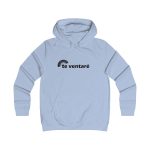 Sudadera universitaria mujer - Azul cielo - Camiseta «Te ventaré, ventall» Sudadera universitaria mujer - Azul cielo - Camiseta «Te ventaré, ventall»