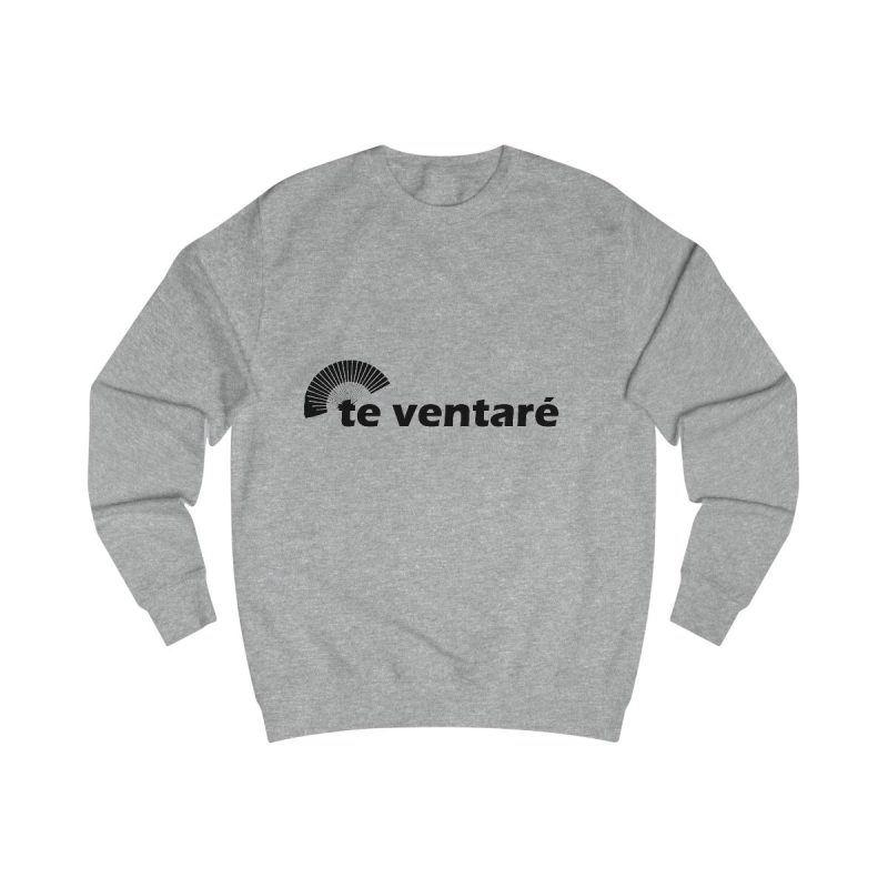 Sudadera clasica - Gris jaspeado claro - Camiseta «Te ventaré, ventall»