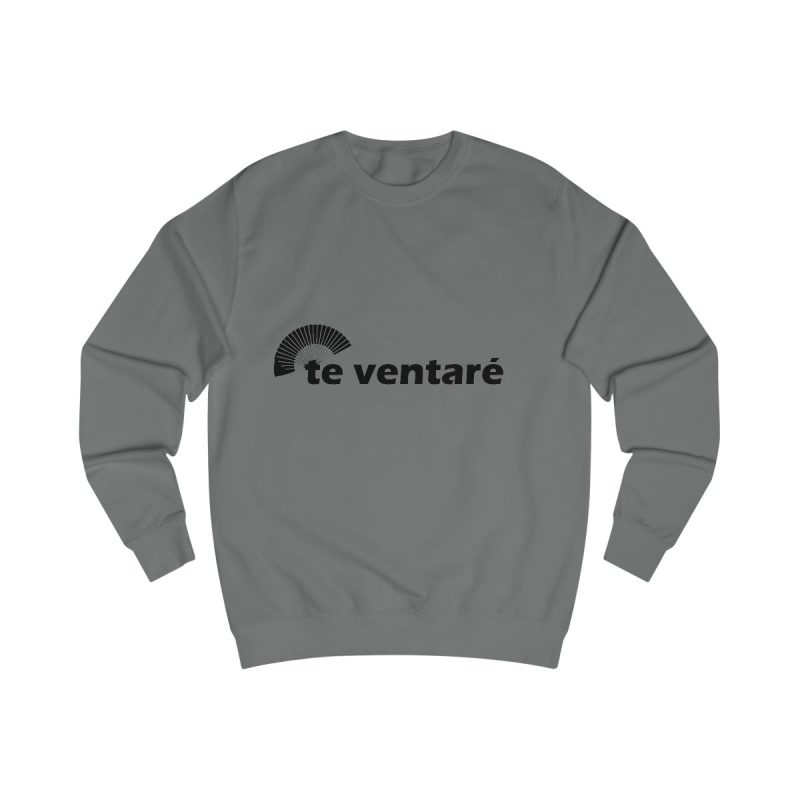 Sudadera clasica - Gris acero - Camiseta «Te ventaré, ventall»