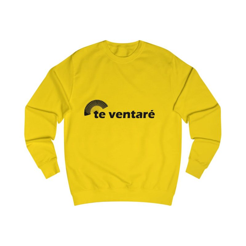 Sudadera clasica - Amarillo sol - Camiseta «Te ventaré, ventall»
