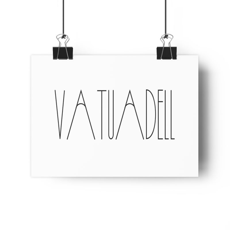 Lamina Giclee - Camiseta «Vatuadell estirat» Lamina Giclee - Camiseta «Vatuadell estirat»