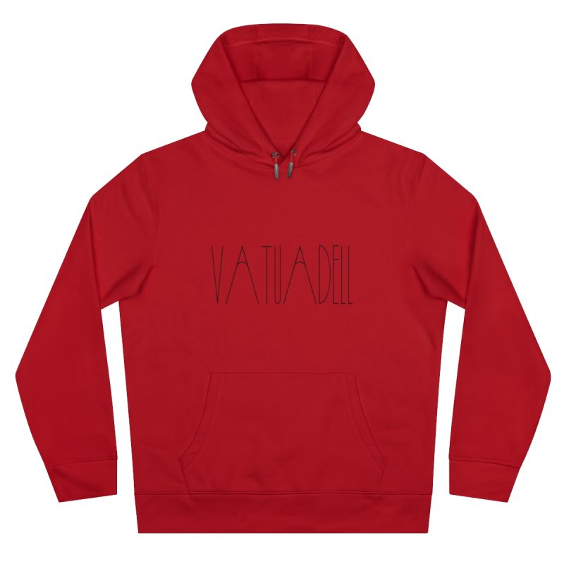 Sudadera con capucha King - Rojo - Camiseta «Vatuadell estirat»