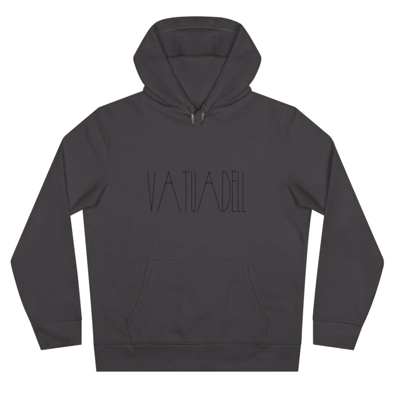 Sudadera con capucha King - Gris asfalto - Camiseta «Vatuadell estirat»