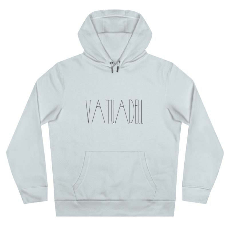 Sudadera con capucha King - Azul cielo puro - Camiseta «Vatuadell estirat»
