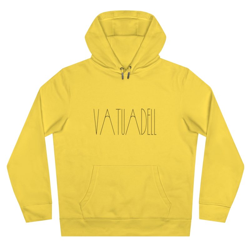 Sudadera con capucha King - Amarillo chispa - Camiseta «Vatuadell estirat»