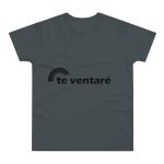 Camiseta hombre punto liso - Gris oscuro - Camiseta «Te ventaré, ventall»