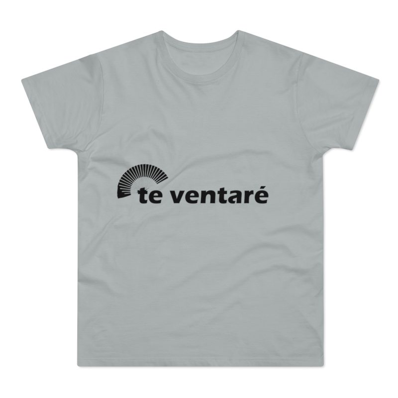 Camiseta hombre punto liso - Gris Pacifico - Camiseta «Te ventaré, ventall»
