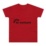 Camiseta hombre punto liso - Rojo - Camiseta «Te ventaré, ventall»