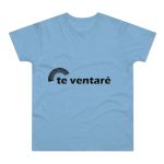 Camiseta hombre punto liso - Azul cielo - Camiseta «Te ventaré, ventall»
