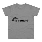 Camiseta hombre punto liso - Gris deportivo jaspeado - Camiseta «Te ventaré, ventall»