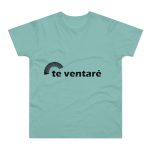 Camiseta hombre punto liso - Verde menta - Camiseta «Te ventaré, ventall»