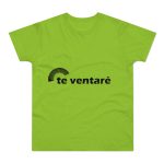 Camiseta hombre punto liso - Verde orquidea - Camiseta «Te ventaré, ventall»