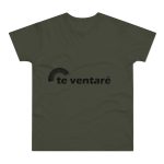 Camiseta hombre punto liso - Caqui urbano - Camiseta «Te ventaré, ventall»