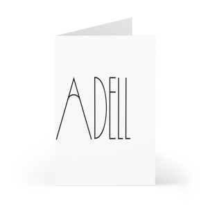 Tarjetas de felicitacion (7 uds.) - Camiseta «Vatuadell estirat»