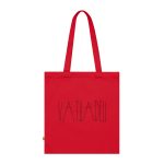 Bolsa de algodon organico - Rojo clasico - Camiseta «Vatuadell estirat»