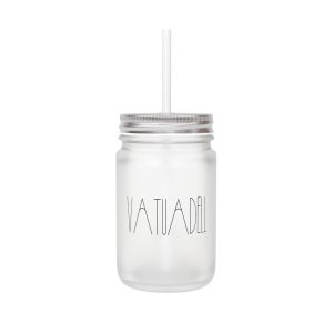 Tarro de cristal - Transparente - Camiseta «Vatuadell estirat»