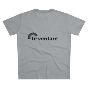 Camiseta hombre corte moderno - Gris Oxford claro - Camiseta «Te ventaré, ventall»