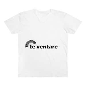 Camiseta hombre cuello de pico Presenter - Blanco - Camiseta «Te ventaré, ventall»