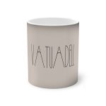Taza magica que cambia de color - Negro - Camiseta «Vatuadell estirat»