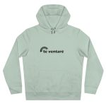Sudadera con capucha King - Verde agua - Camiseta «Te ventaré, ventall»