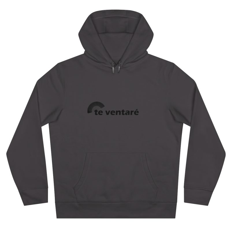 Sudadera con capucha King - Gris asfalto - Camiseta «Te ventaré, ventall»