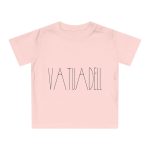 Camiseta de bebe - Rosa empolvado - Camiseta «Vatuadell estirat» Camiseta de bebe - Rosa empolvado - Camiseta «Vatuadell estirat»