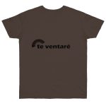 Camiseta punto liso - Marron oso - Camiseta «Te ventaré, ventall»