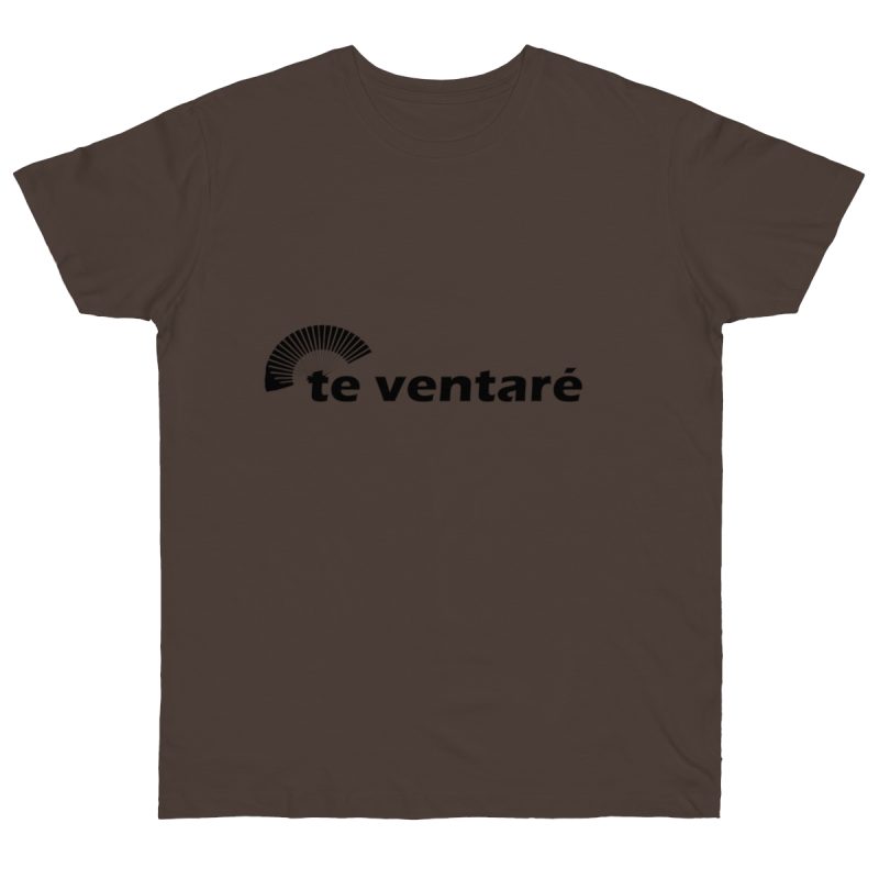 Camiseta punto liso - Marron oso - Camiseta «Te ventaré, ventall»