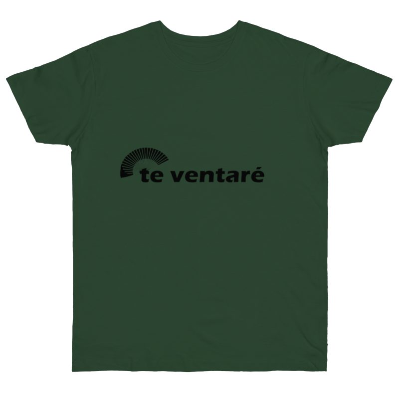 Camiseta punto liso - Verde botella - Camiseta «Te ventaré, ventall»