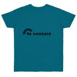Camiseta punto liso - Azul diva - Camiseta «Te ventaré, ventall»