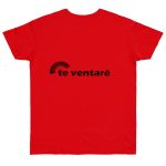 Camiseta punto liso - Rojo fuego - Camiseta «Te ventaré, ventall»