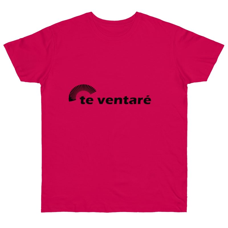 Camiseta punto liso - Fucsia - Camiseta «Te ventaré, ventall»