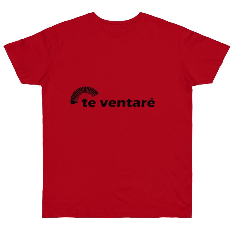 Camiseta punto liso - Rojo - Camiseta «Te ventaré, ventall»
