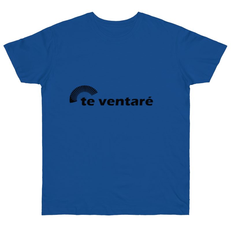 Camiseta punto liso - Azul royal intenso - Camiseta «Te ventaré, ventall»