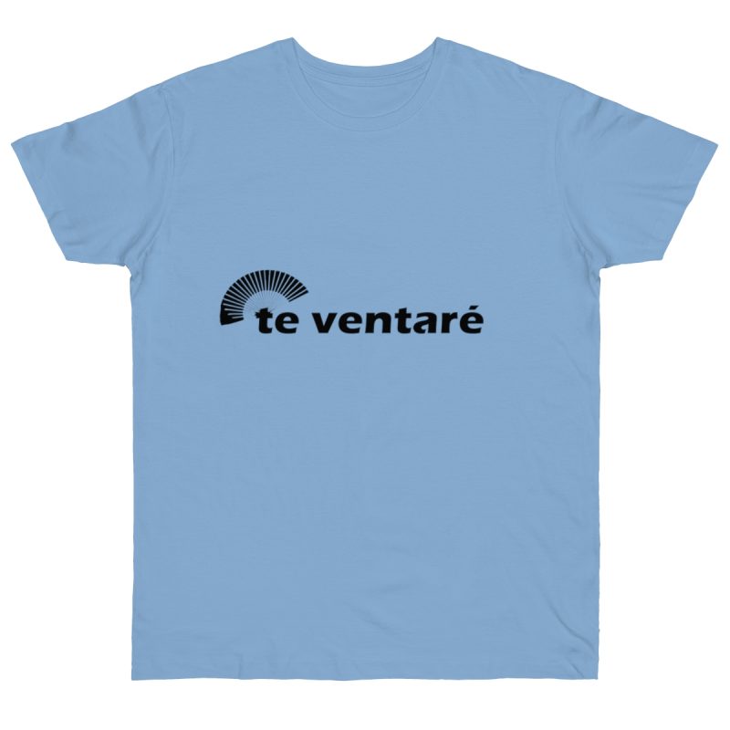 Camiseta punto liso - Azul cielo - Camiseta «Te ventaré, ventall»